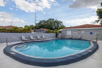 Sparkling pool